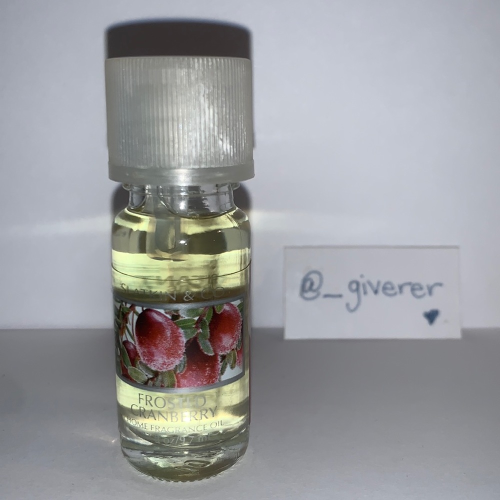 Frosted Cranberry Home Fragrance Oil Bath & Body Works